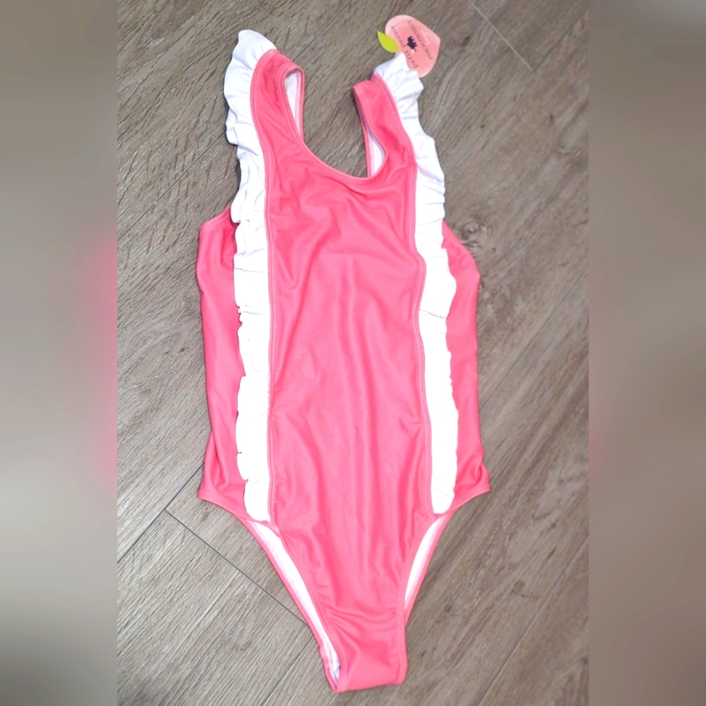 New Girls Size 8 Bathingsuit Petit Peony NWT GAP